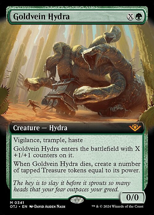 Goldvein Hydra Card Front
