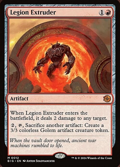 Legion Extruder Card Front