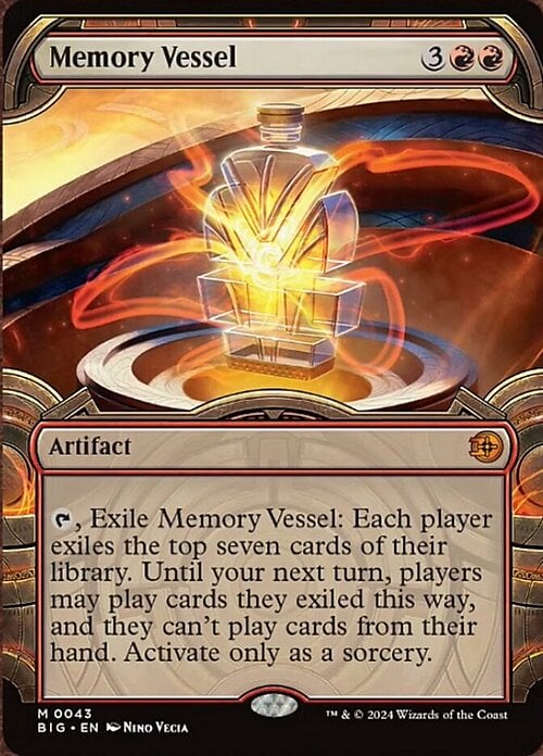 Memory Vessel Card Front