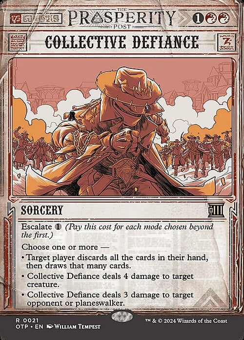Collective Defiance Card Front