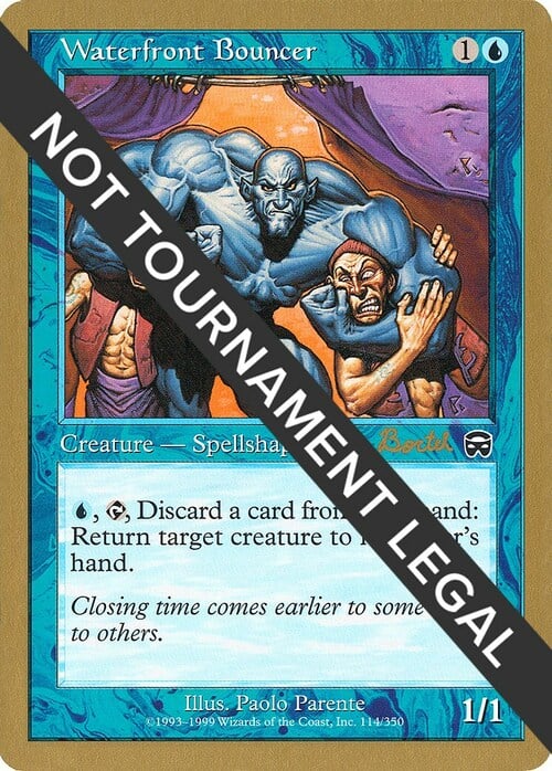 Waterfront Bouncer Card Front