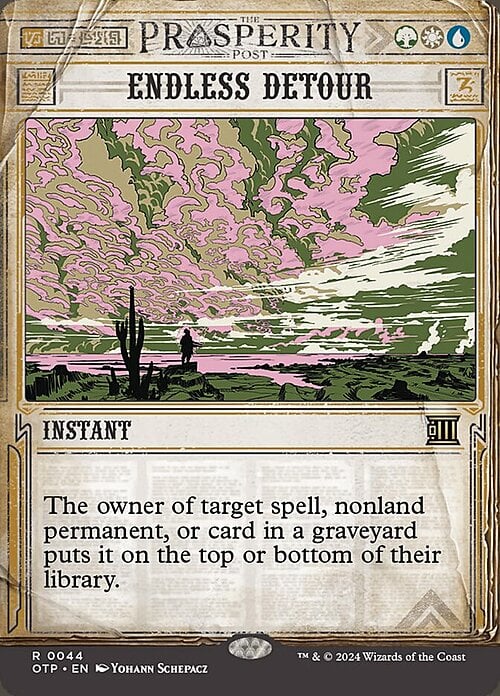 Endless Detour Card Front