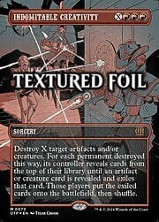 Indomitable Creativity · Textured Foil 072