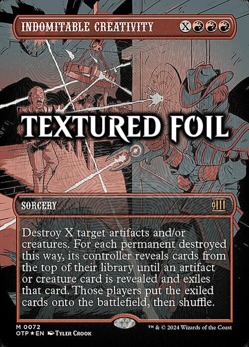 Indomitable Creativity Card Front