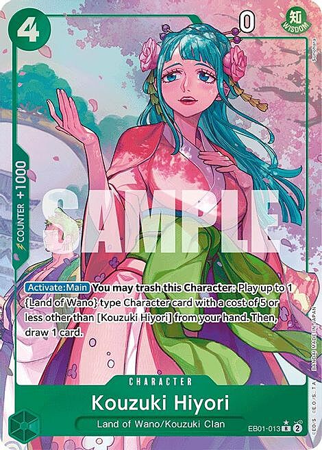 Kouzuki Hiyori Card Front