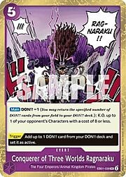 Conquerer of Three Worlds Ragnaraku EB01-039