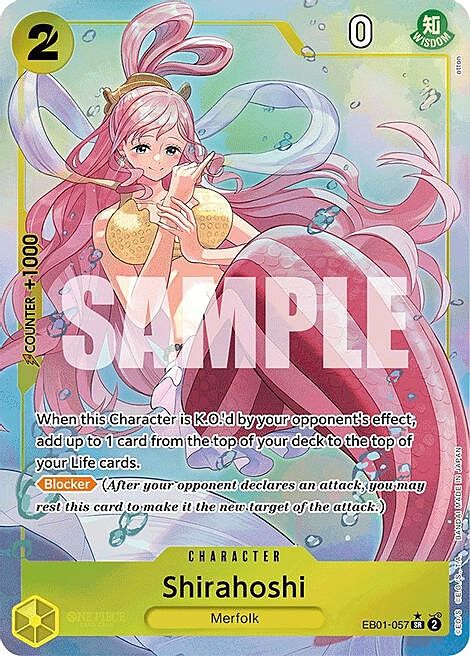 Shirahoshi Card Front
