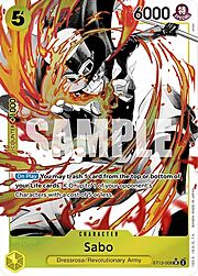 Sabo · Alternate Art ST13-008p