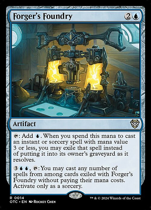 Forger's Foundry Card Front