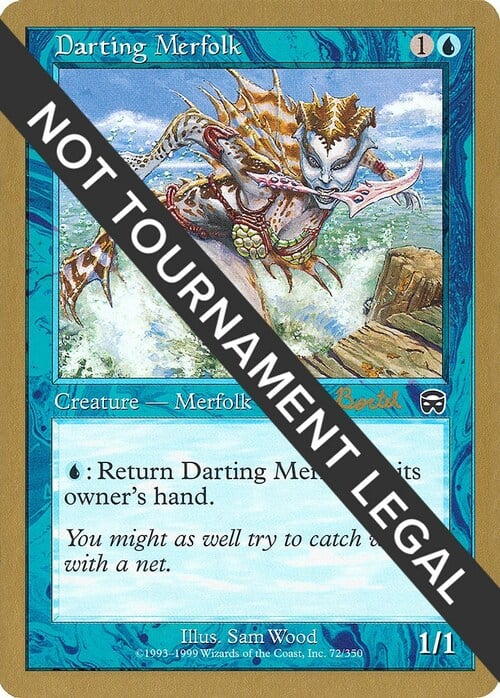 Darting Merfolk Card Front