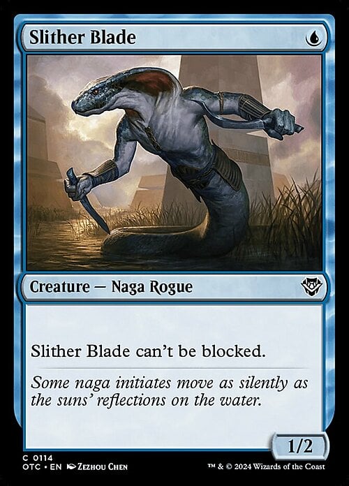 Slither Blade Card Front