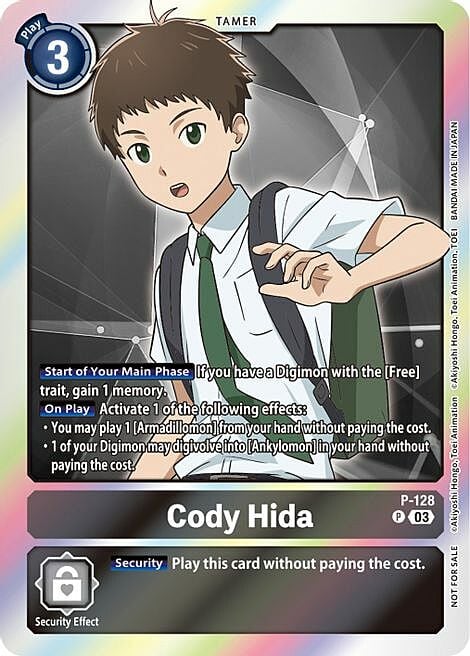 Cody Hida Card Front