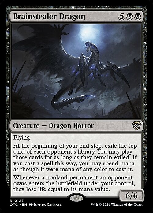 Brainstealer Dragon Card Front