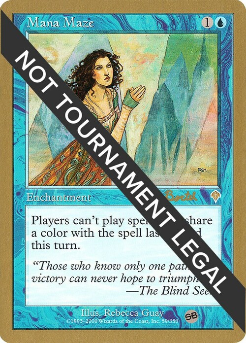 Mana Maze Card Front