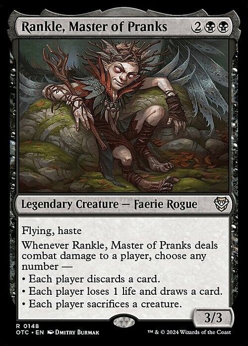 Rankle, Master of Pranks Card Front