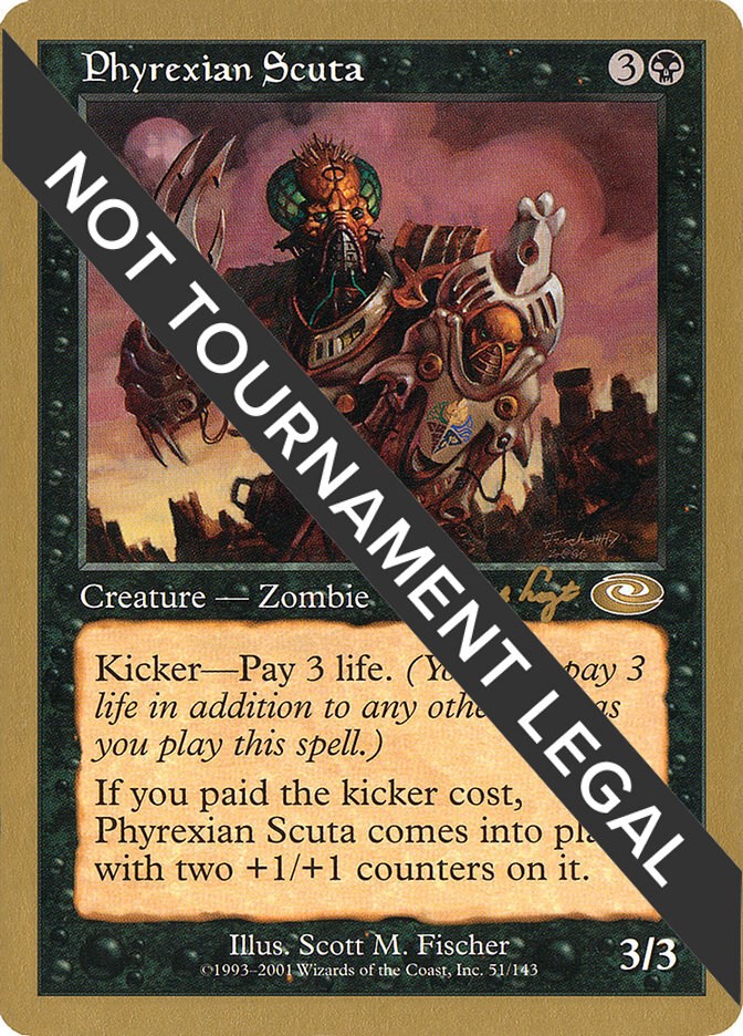 Phyrexian Scuta WCD 2001: Tom van de Logt | Magic | CardTrader