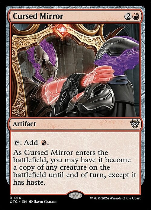 Cursed Mirror Card Front