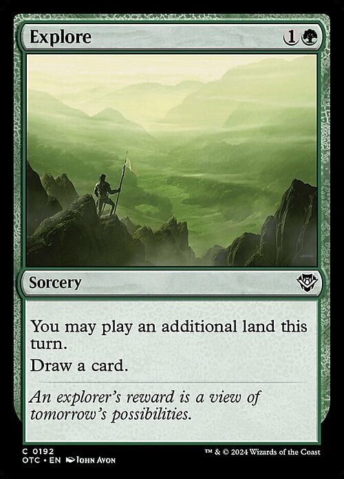 Explore Card Front