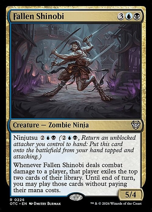 Fallen Shinobi Card Front