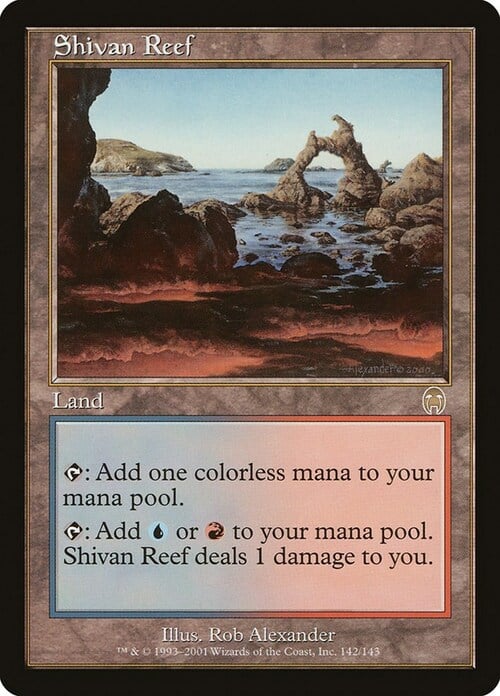 Shivan Reef Card Front