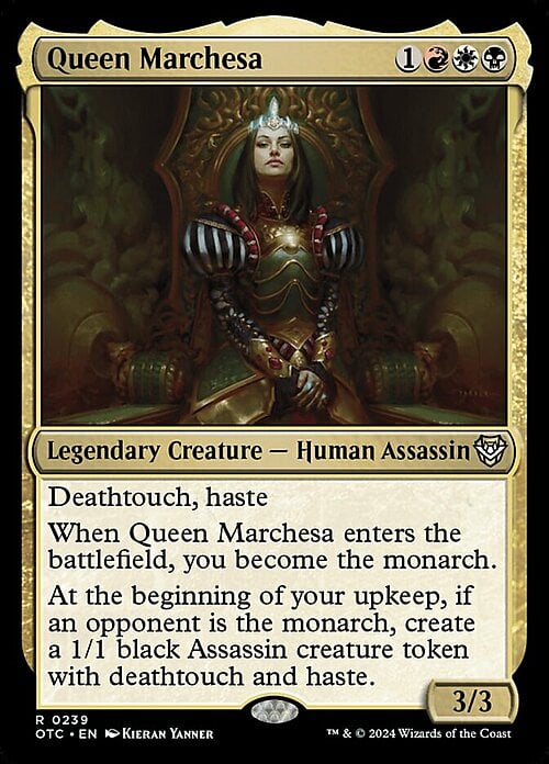 Queen Marchesa Card Front