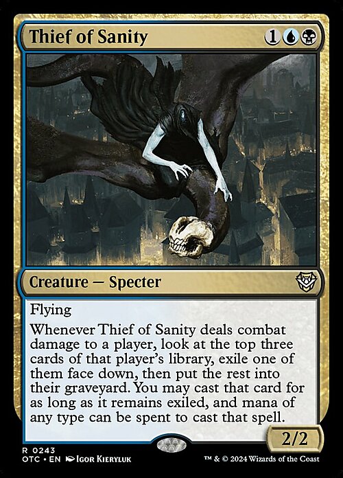 Thief of Sanity Card Front