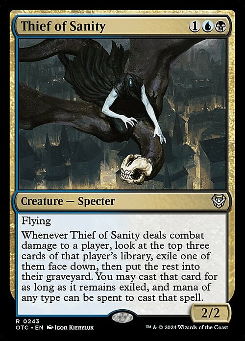 Thief of Sanity Card Front