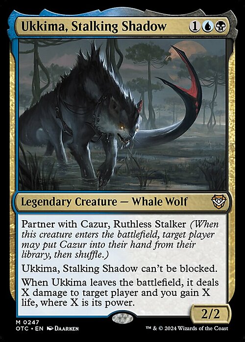 Ukkima, Stalking Shadow Card Front