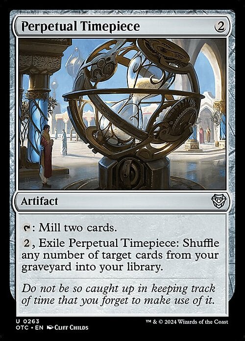 Perpetual Timepiece Card Front