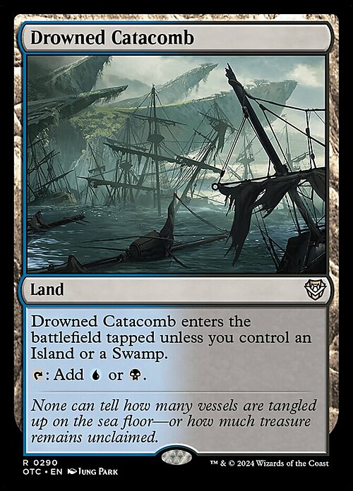 Drowned Catacomb Card Front