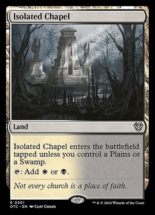 Isolated Chapel Card Front
