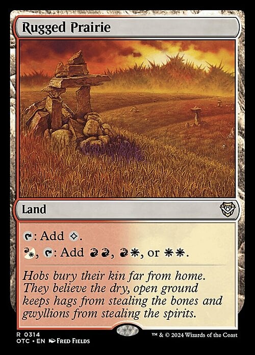 Rugged Prairie Card Front