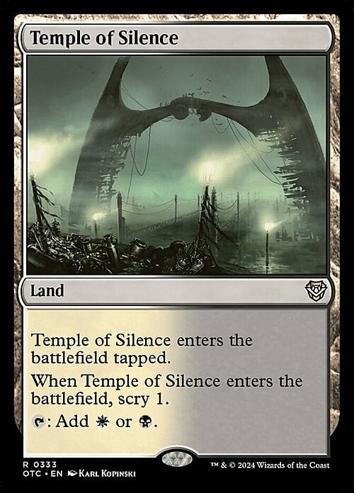 Temple of Silence Card Front