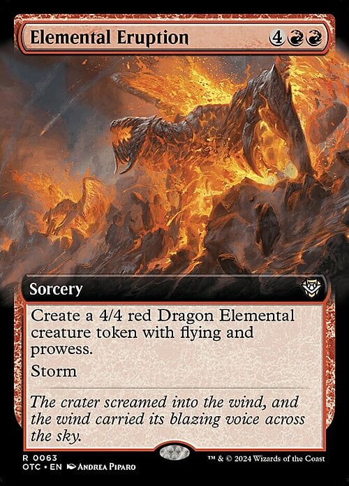 Elemental Eruption Card Front