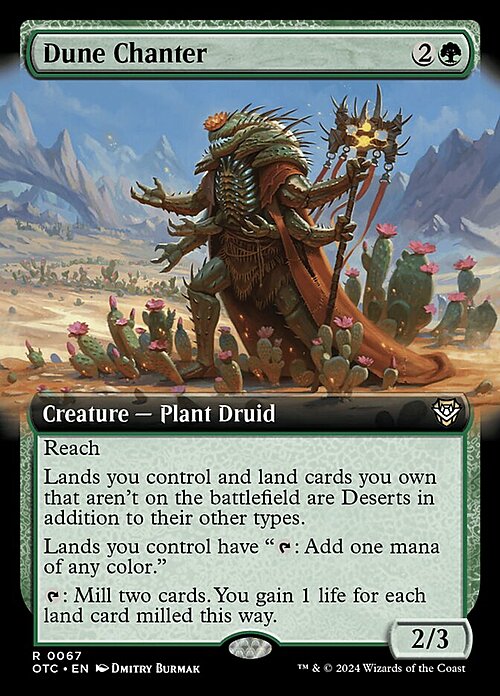 Dune Chanter Card Front