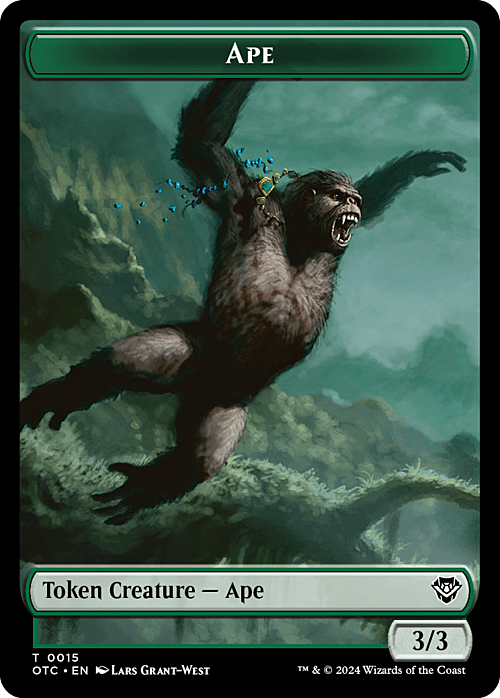 Ape // Shark Card Front