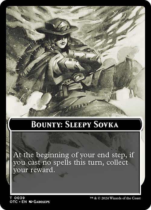 Bounty: Sleepy Sovka Card Front