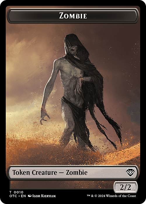 Ox // Zombie Card Front