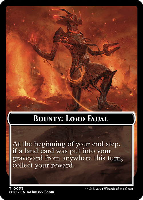 Bounty: Lord Fajjal // Bounty Rules Card Front