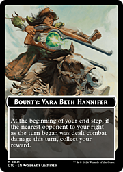 Bounty: Vara Beth Hannifer // Bounty Rules