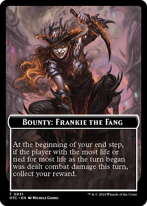 Bounty: Frankie the Fang // Bounty Rules Card Front
