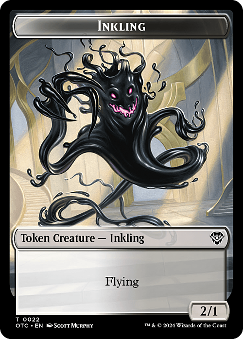 Inkling // Treasure Card Front