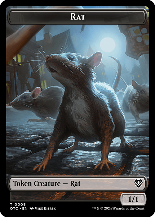 Rat // Blood Card Front