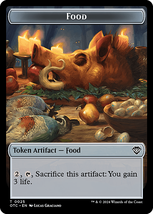 Assassin // Food Card Front