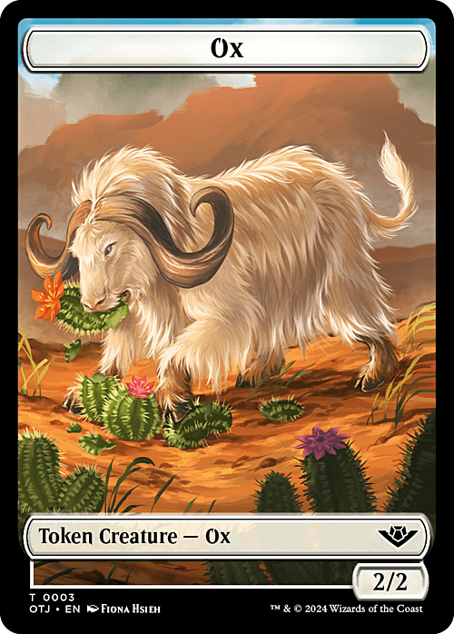 Ox Card Front