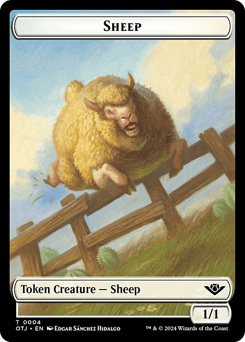 Sheep Card Front