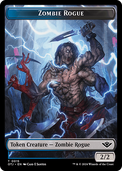 Zombie Rogue Card Front