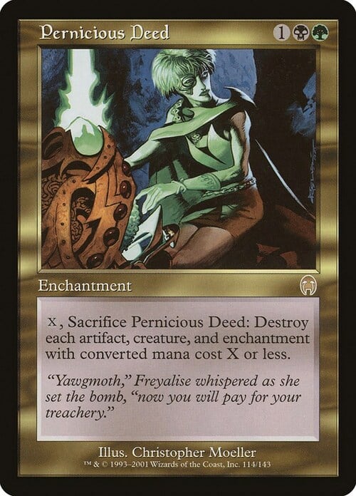 Pernicious Deed Card Front