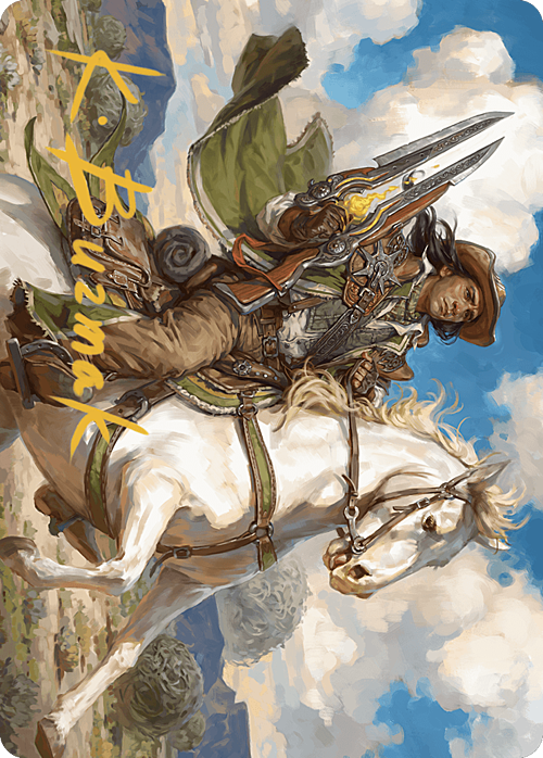 Art Series: Wylie Duke, Atiin Hero Card Front