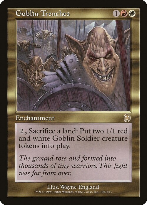 Trincee dei Goblin Card Front